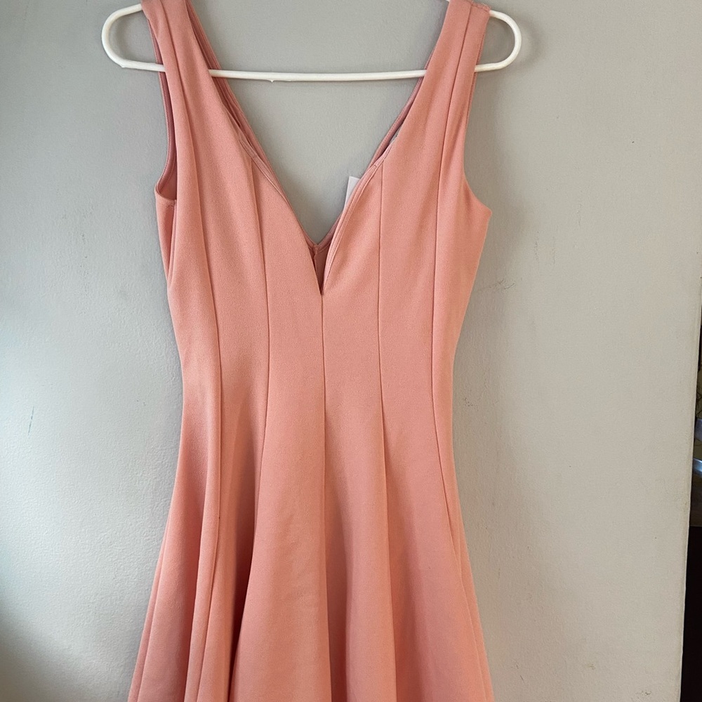 New With Tags!! Charlotte Russe Light Pink Skater Dress!!